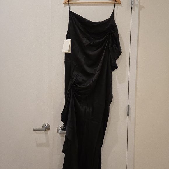Christopher Esber Cusco Silk Drape Cami Dress Size AU 8 - Picture 11 of 13